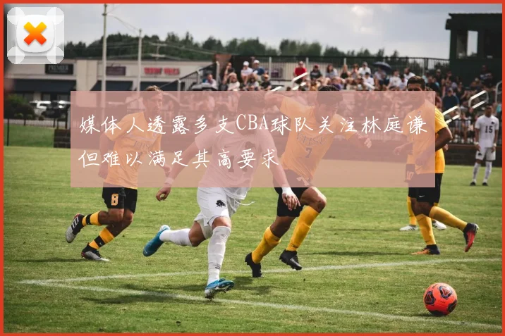 媒体人透露多支CBA球队关注林庭谦但难以满足其高要求